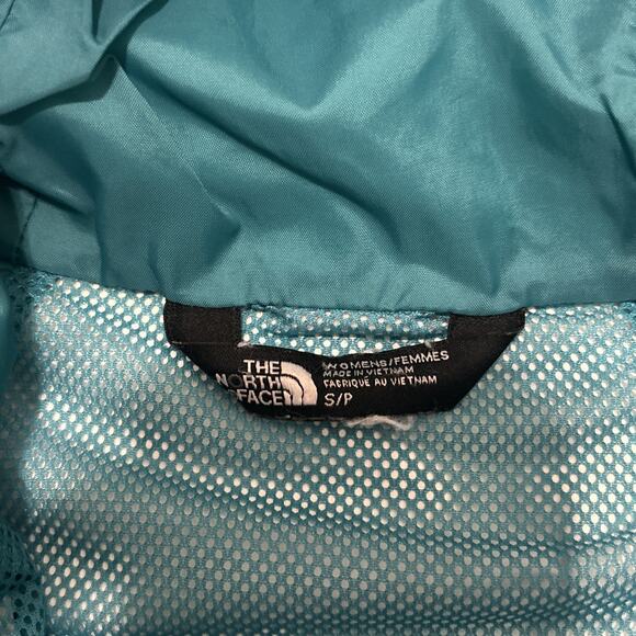 The North Face Dryvent Rain Jacket Womens Small Blue Full Zip - Picture 3 of 7